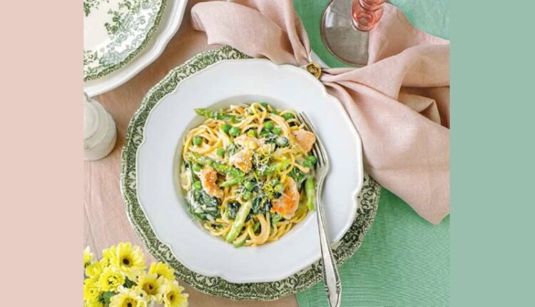 спагетти с куриной грудкой