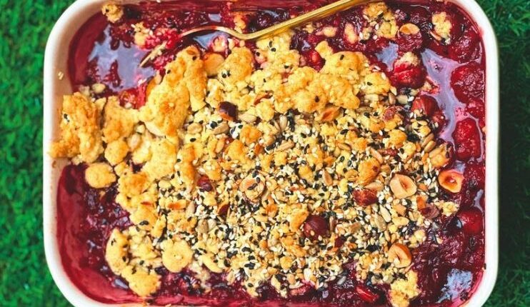 крамбл с фундуком